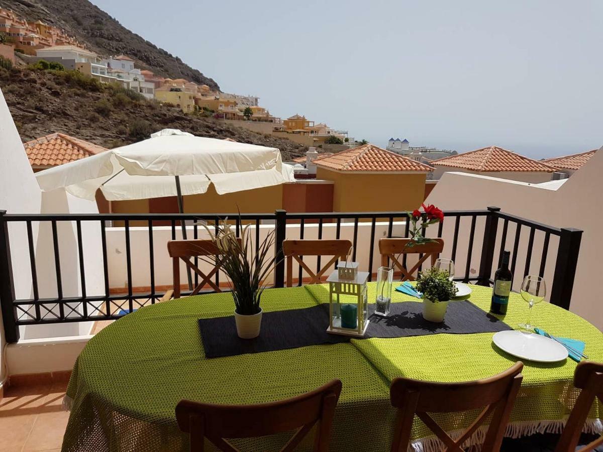 Villa Roque Del Conde With Fantastic Sea View, Terrace, Pool, Wifi, Sat-Tv, Garage Costa Adeje  Exterior photo