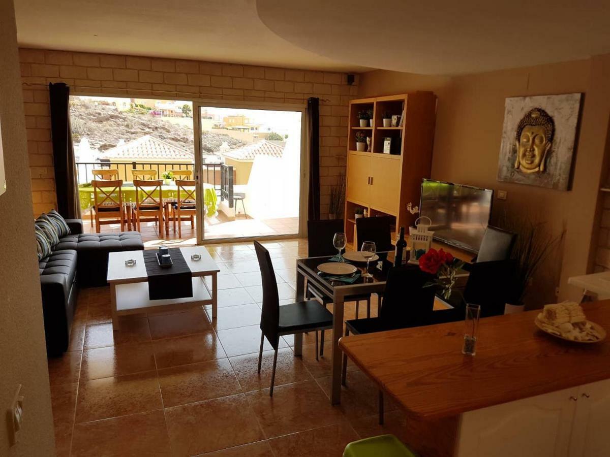Villa Roque Del Conde With Fantastic Sea View, Terrace, Pool, Wifi, Sat-Tv, Garage Costa Adeje  Exterior photo